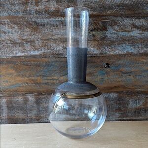 Vintage Kosta Boda Hand Blown Glass Carafe Signed A. Nilsson